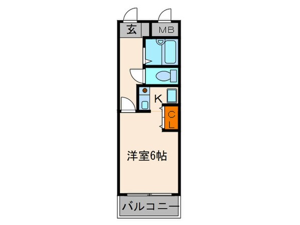 ツインオ－ク箕面Ⅱの物件間取画像